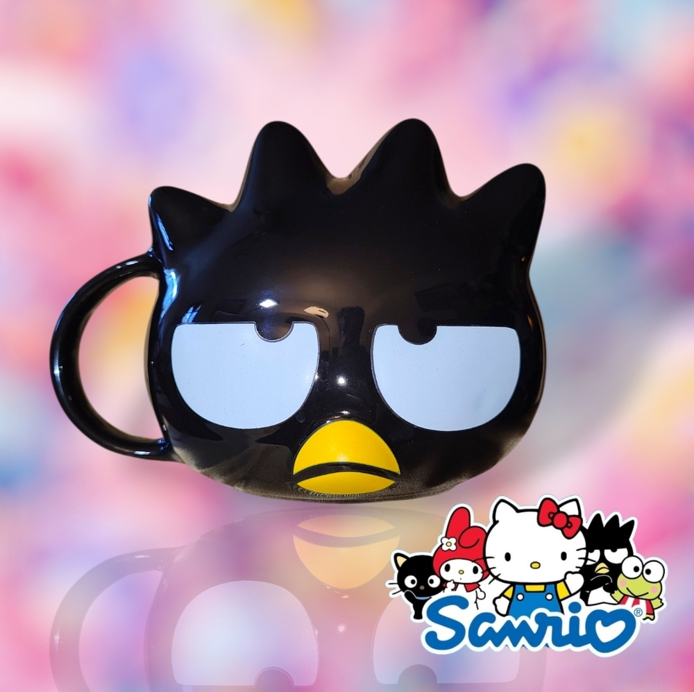 SANRIO BADTZ MARU Sculpted Collectible Ceramic Coffee Soup Mug